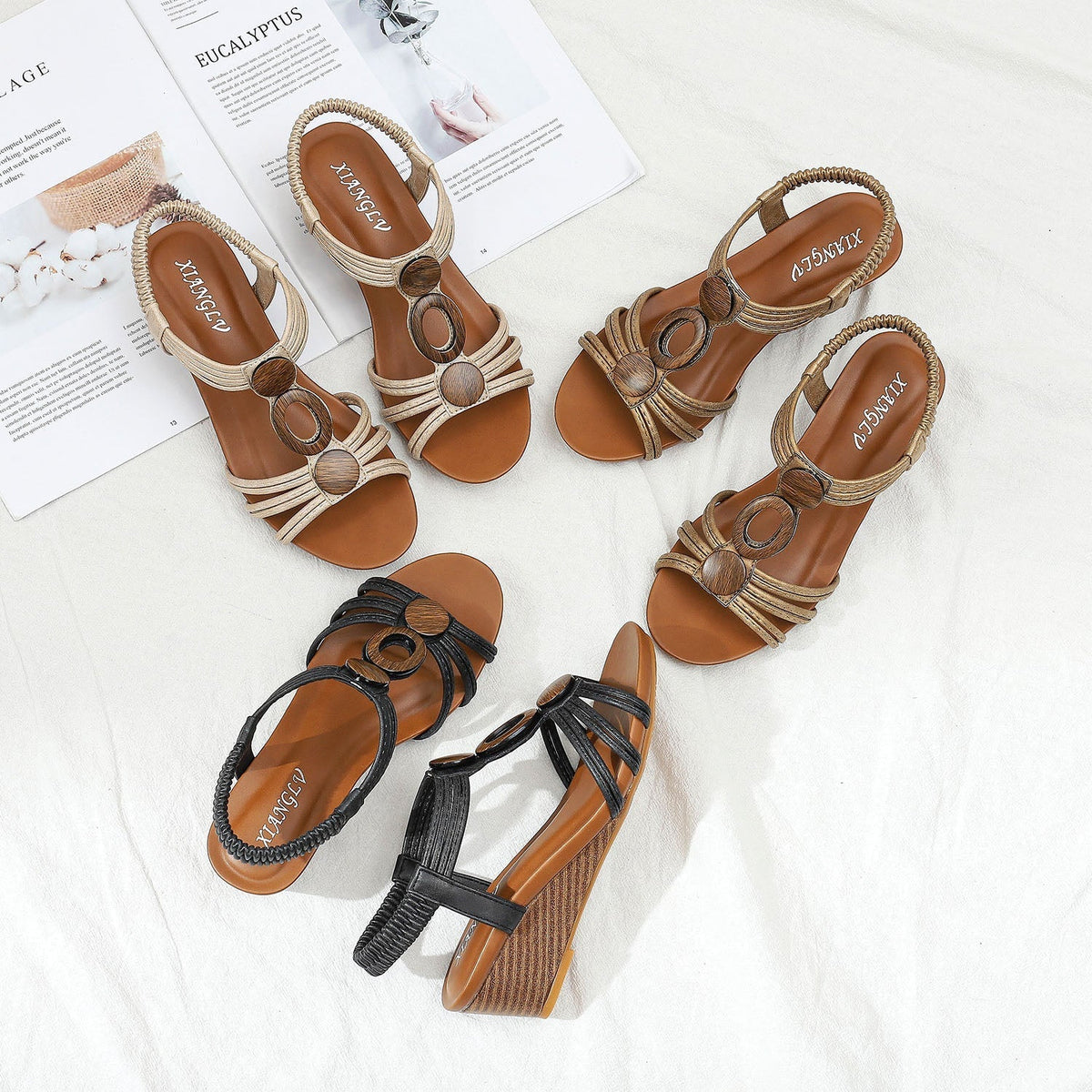 Tracy | Retro Casual Sandals