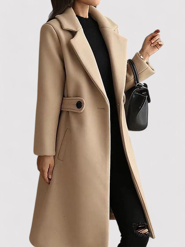 NOELLE | COAT WITH BELT