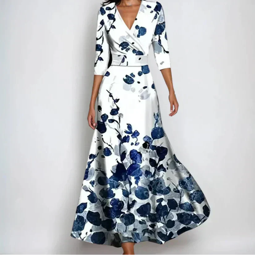 Emily | Luxury Floral Maxi Dress