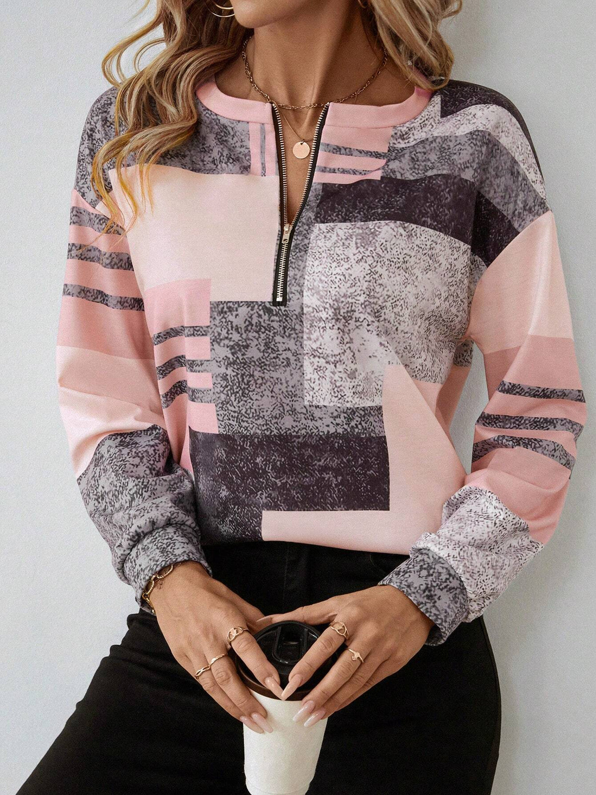Oceane | Chic Vintage Sweatshirt