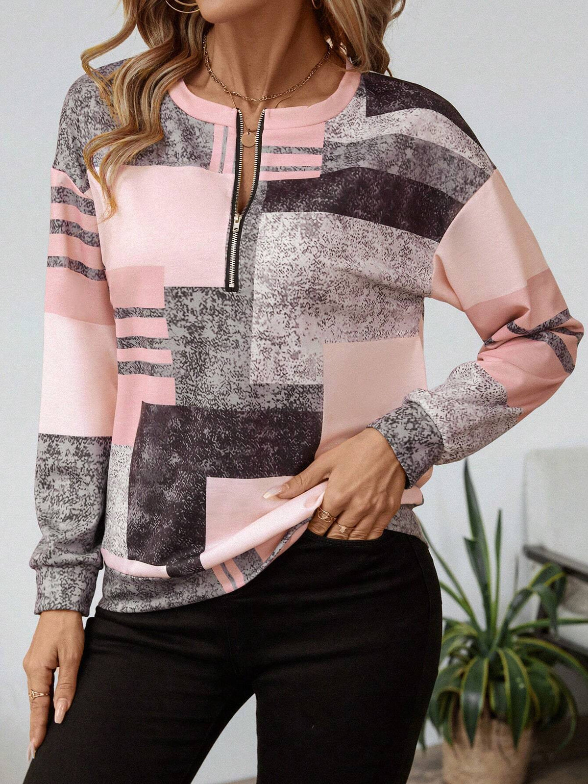 Oceane | Chic Vintage Sweatshirt