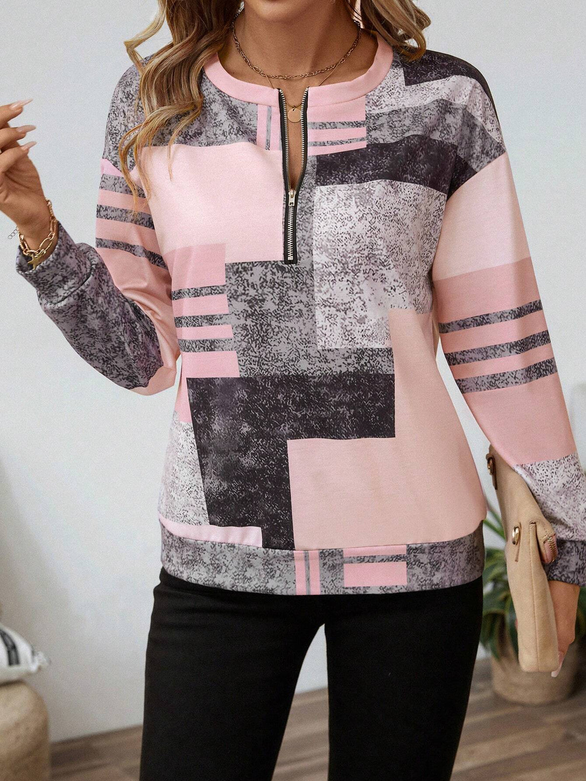 Oceane | Chic Vintage Sweatshirt
