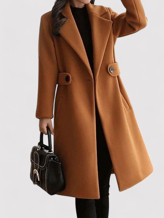 NOELLE | COAT WITH BELT