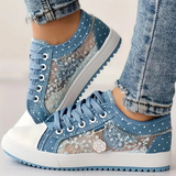 Cara | Elegant Floral Print Sneakers