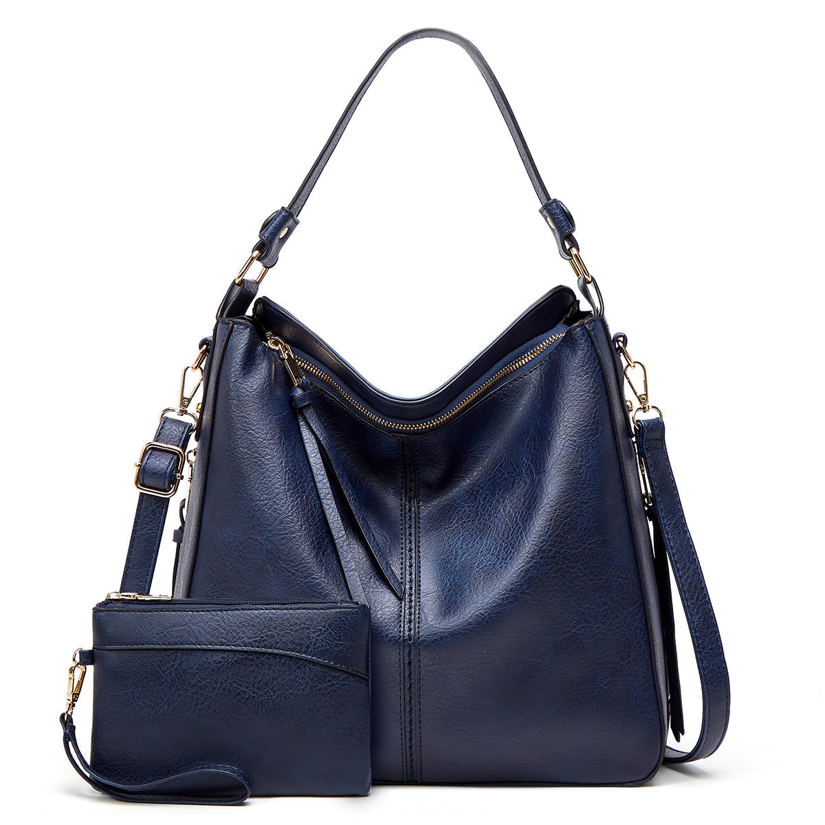 Hobo | Luxury Leather Anti-Theft Handbag + Free Pouch Wallet