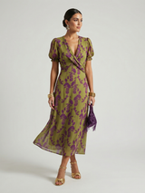 Margarethe | Relaxed Floral Midi Dress