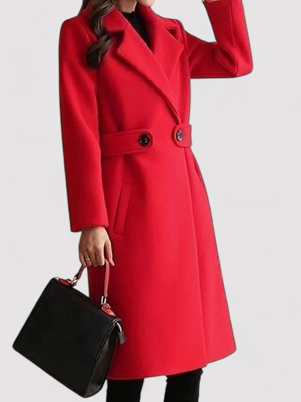 NOELLE | COAT WITH BELT