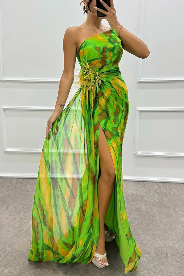 Hermione | Vibrant Draped Dress