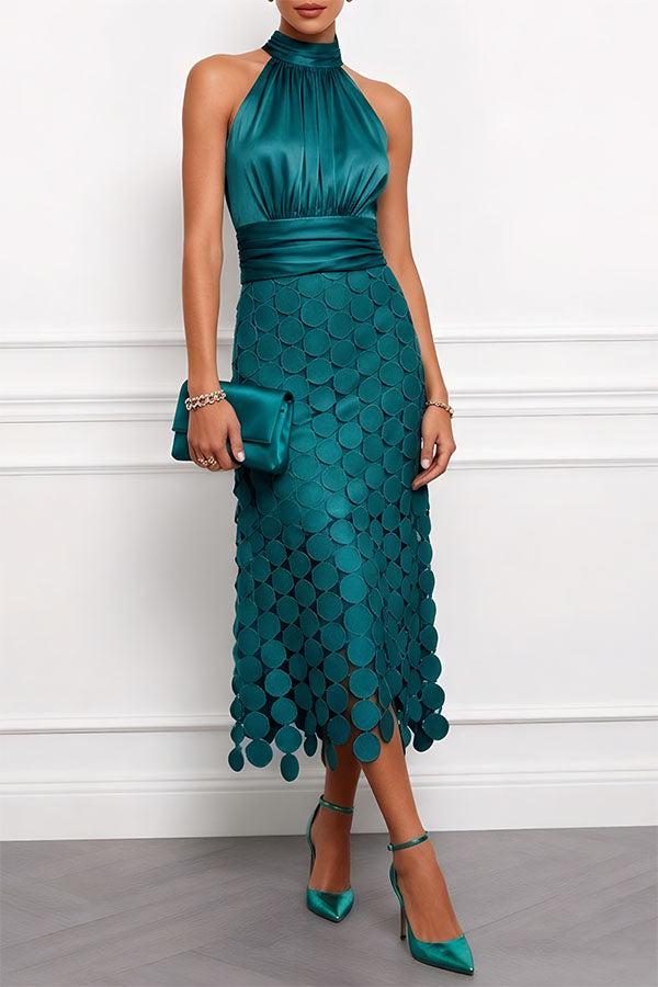 Céline - Elegant Midi Dress