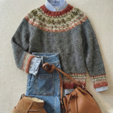 Micaella | Heritage Nordic Knit Sweater