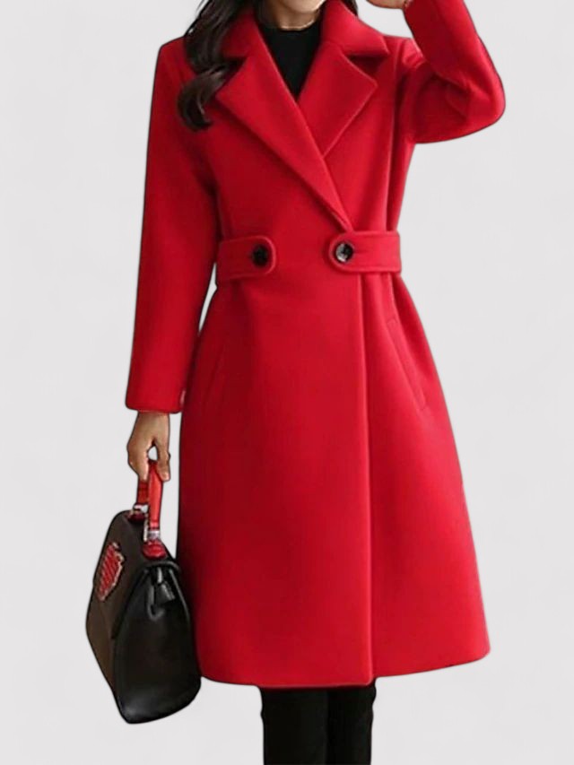 NOELLE | COAT WITH BELT