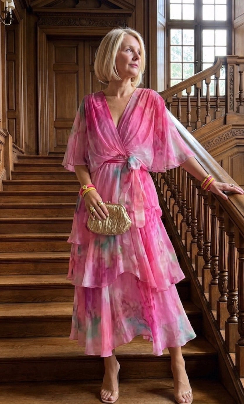 Lavinia | Layered Floral Sun Dress