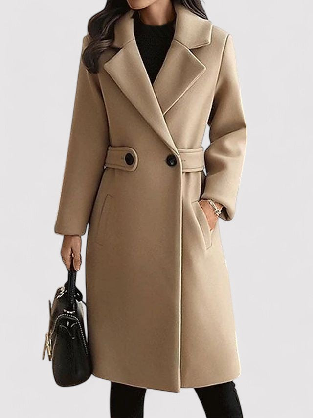 NOELLE | COAT WITH BELT