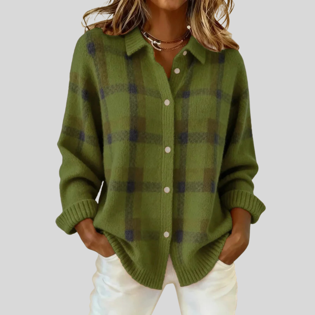 Fable | Retro Cheque Sweater