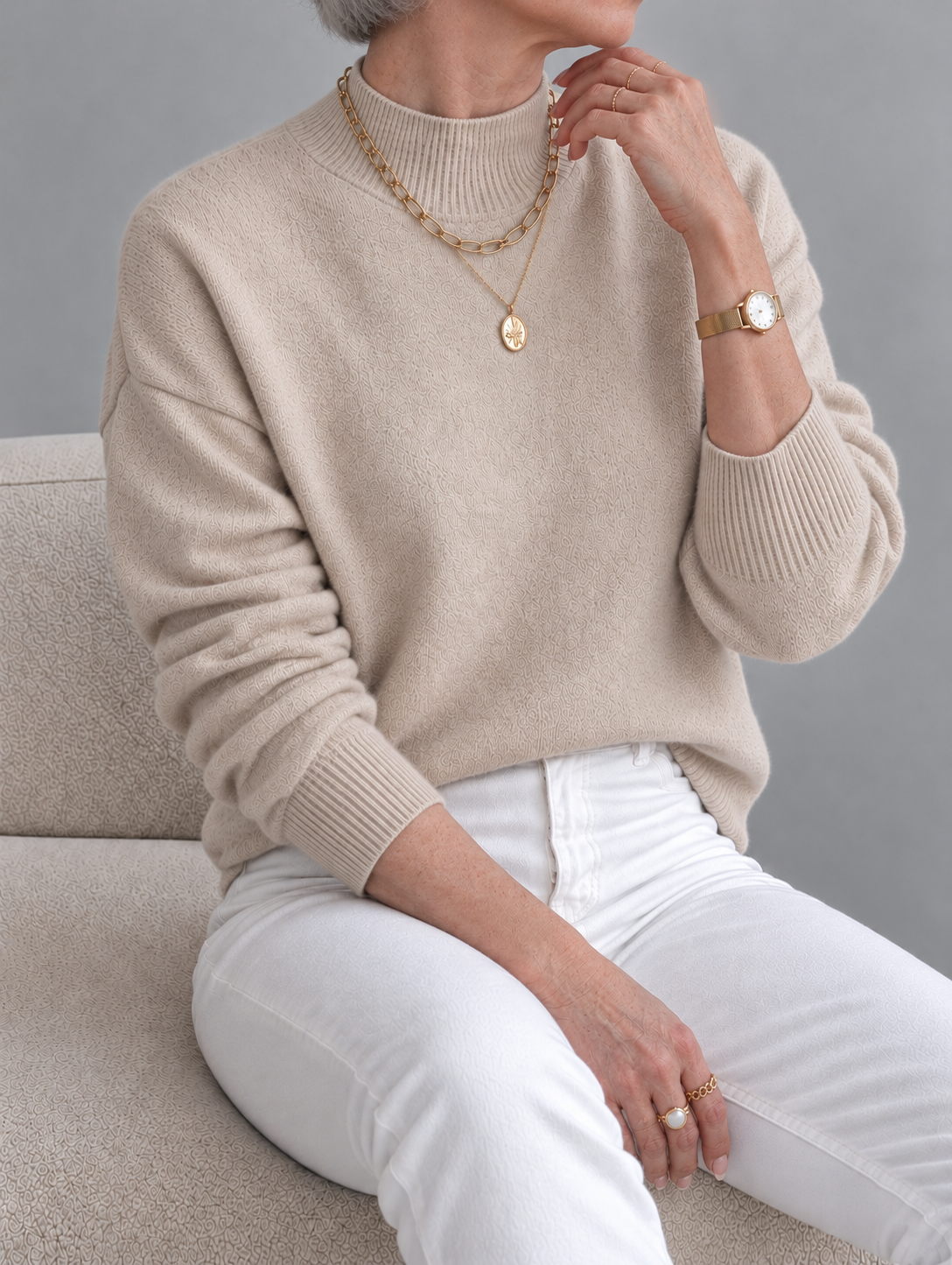 Beatrice | Crew-Neck Jumper