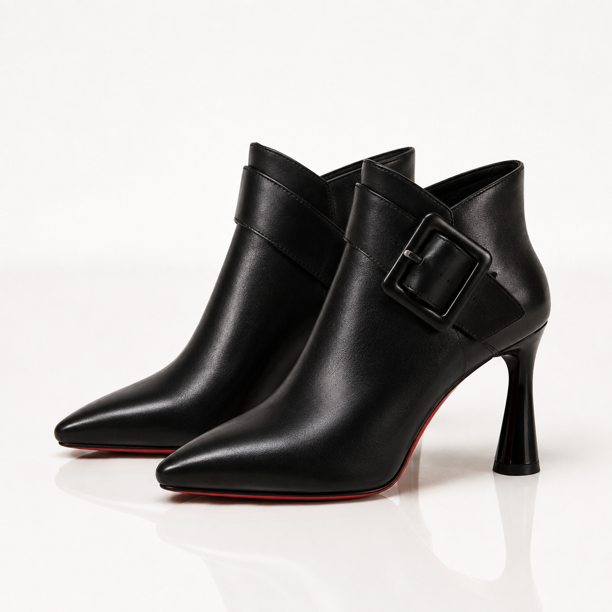 Raina | Buckle Ankle Boots