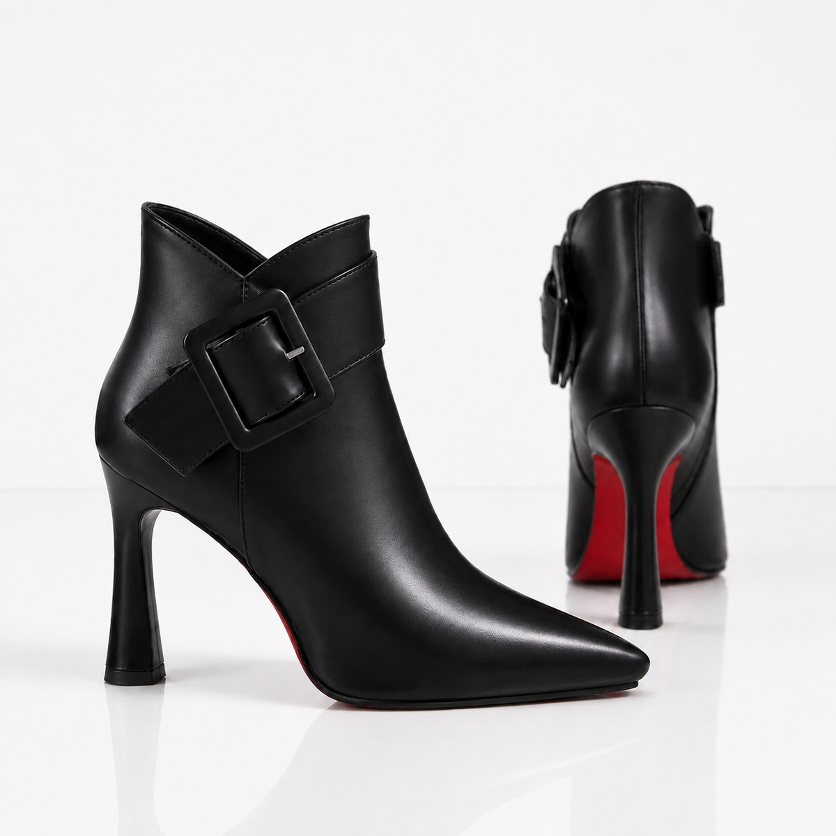 Raina | Buckle Ankle Boots