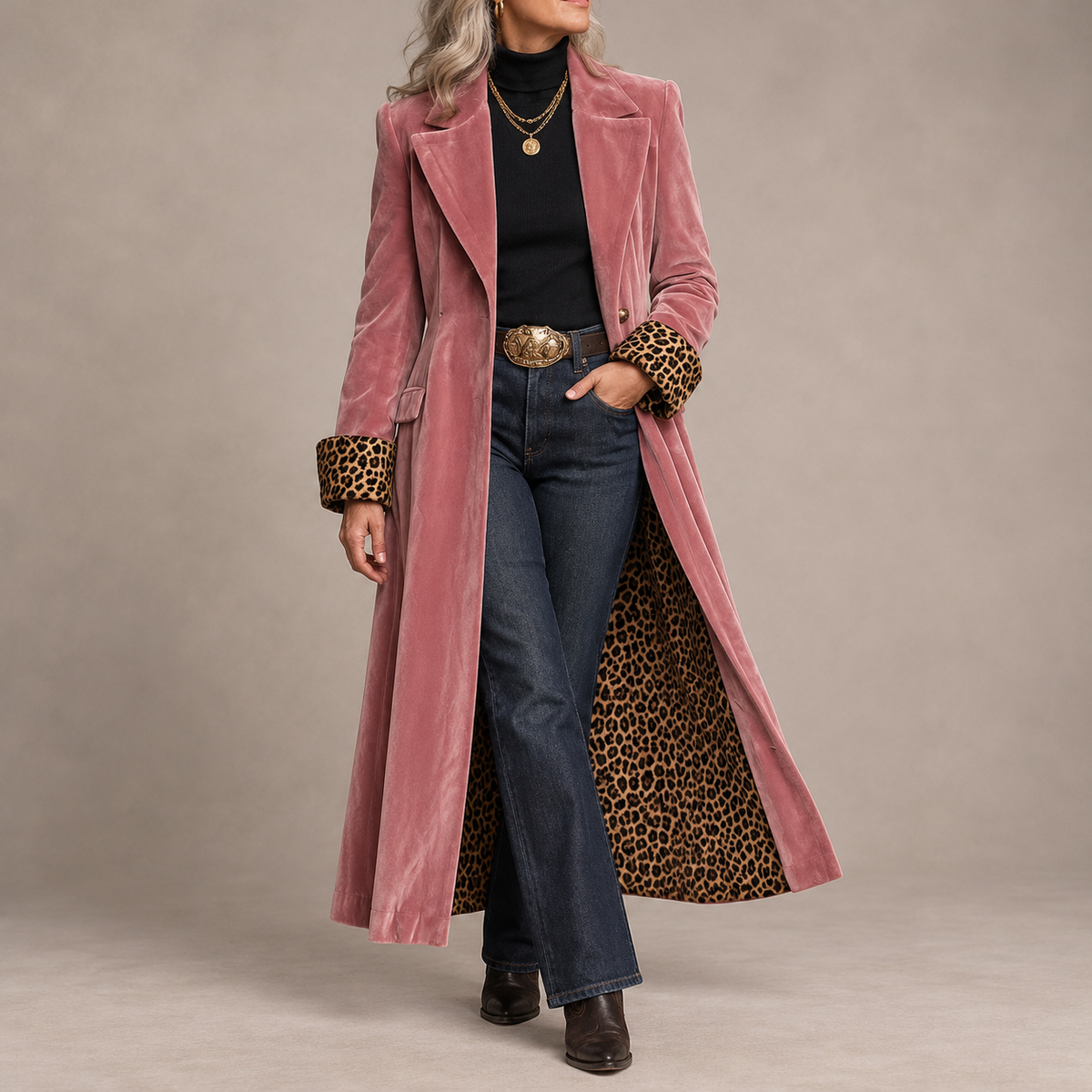 Catherine | Elegant Long Tailored Coat