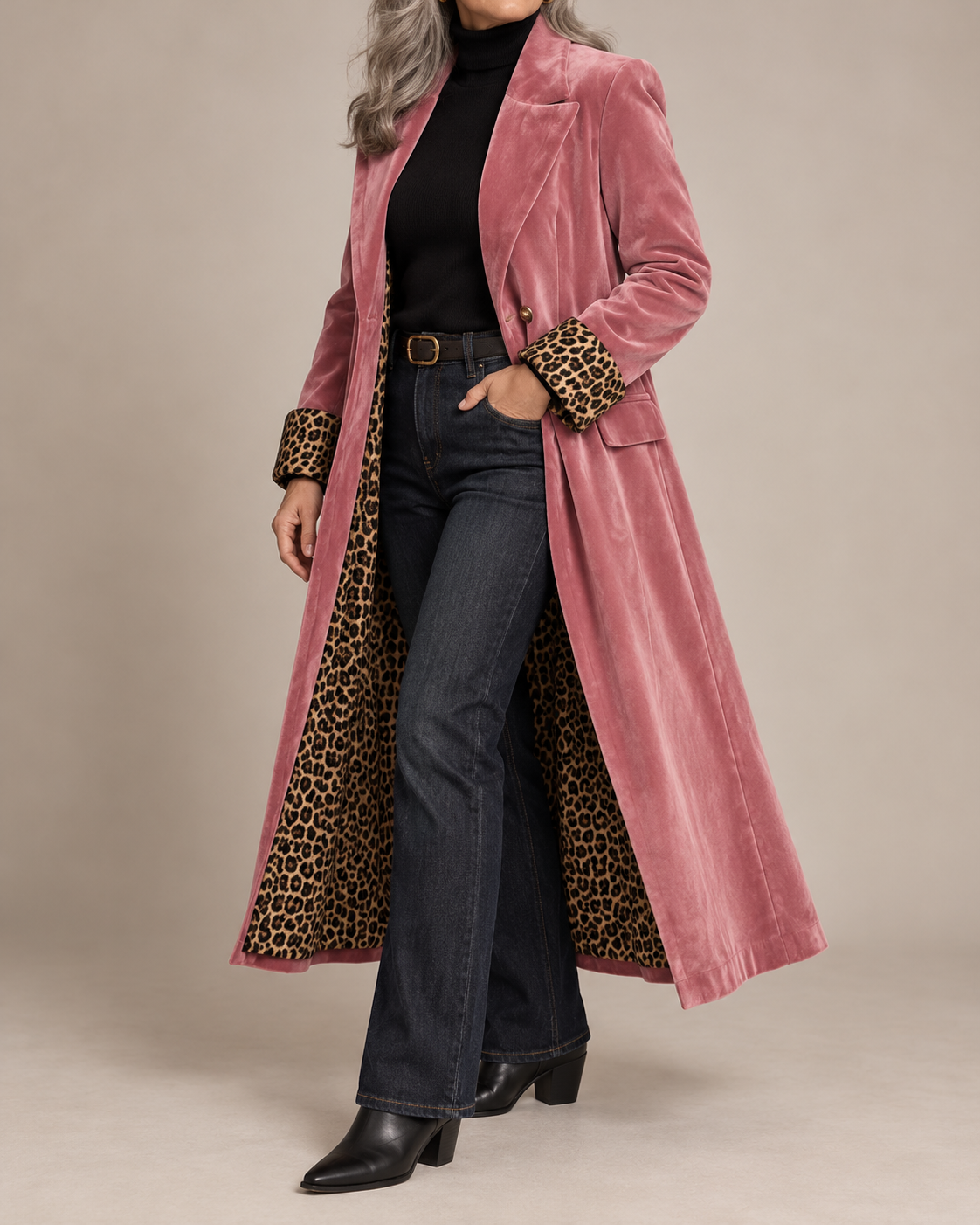 Catherine | Elegant Long Tailored Coat