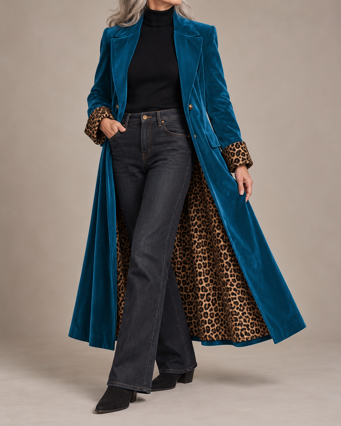 Catherine | Elegant Long Tailored Coat