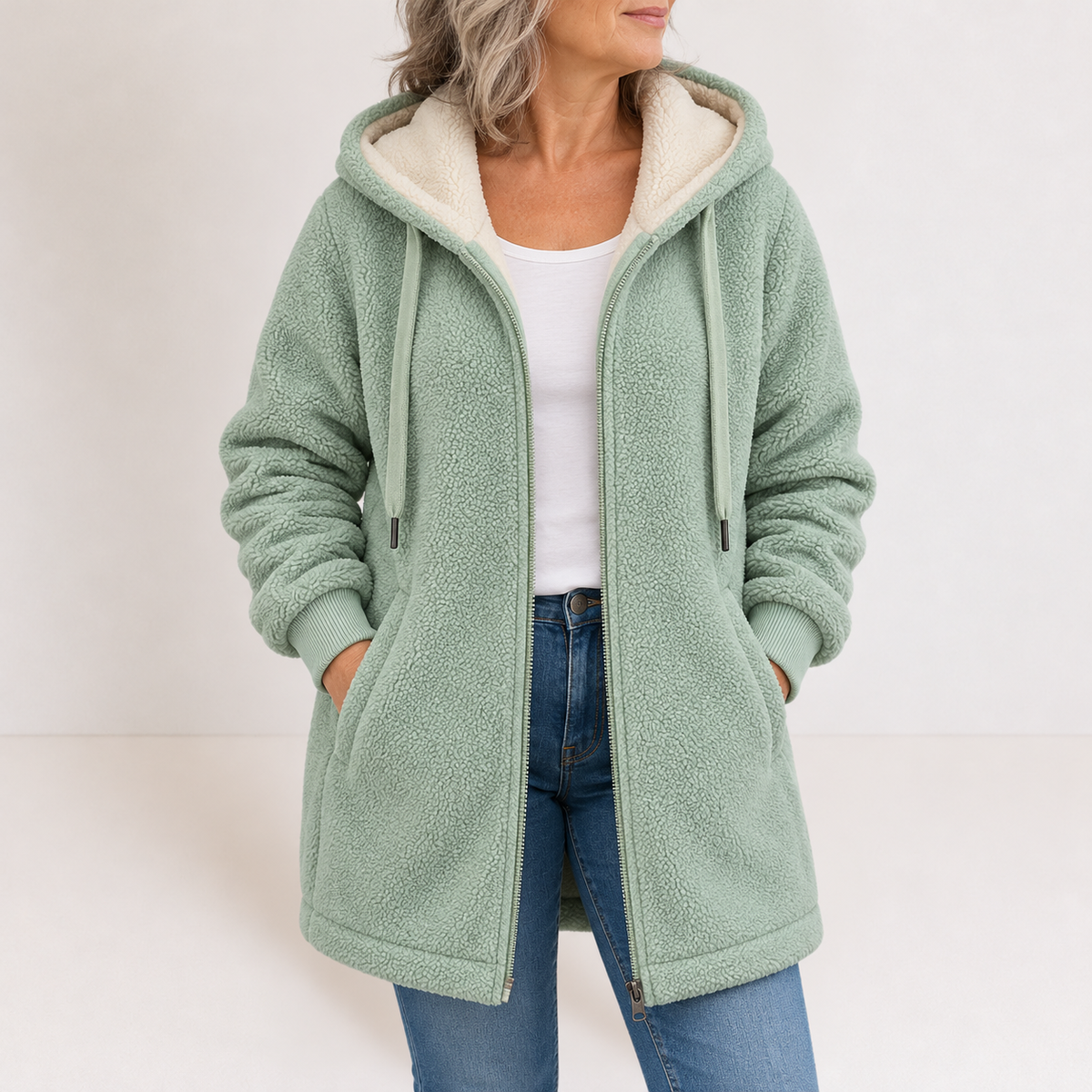 Harriet | Cozy Hooded Jacket