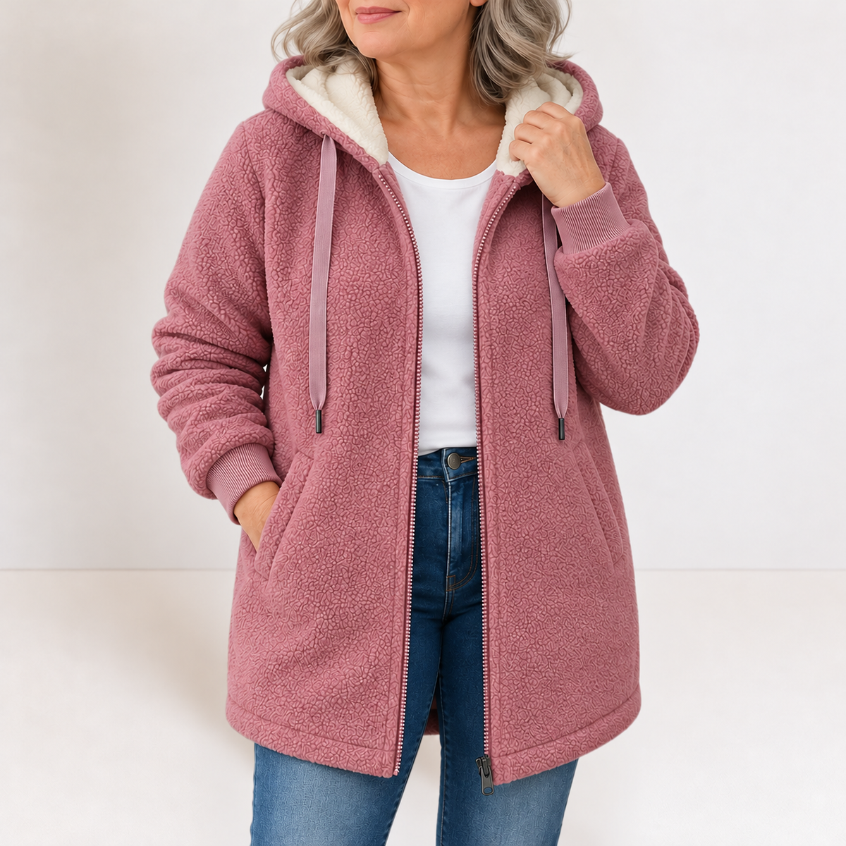 Harriet | Cozy Hooded Jacket