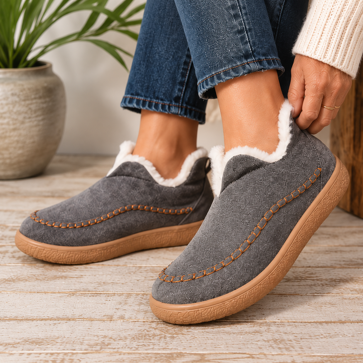 Brenda | Comfort Cushioned Non-Slip Ankle Boots