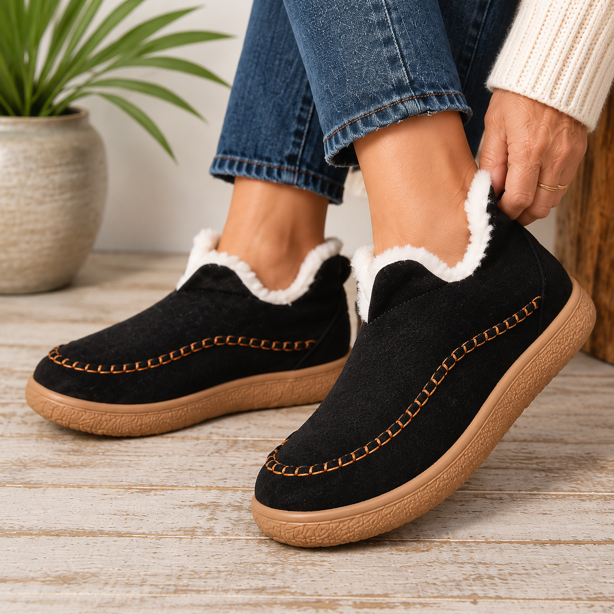 Brenda | Comfort Cushioned Non-Slip Ankle Boots