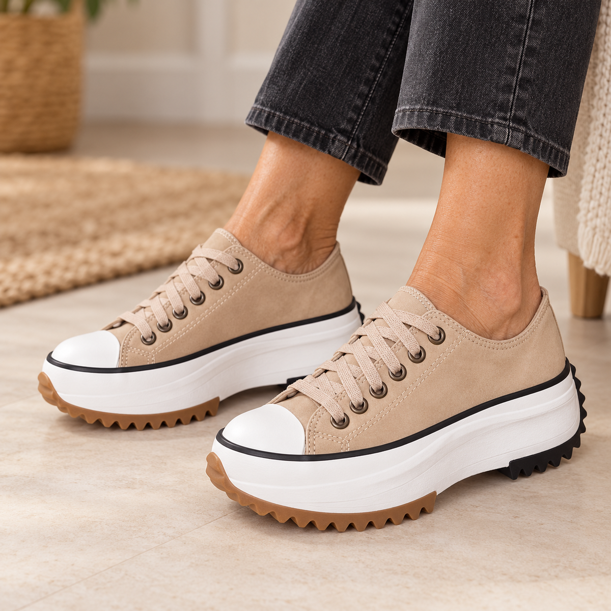 Serena | Comfort Platform Trainers