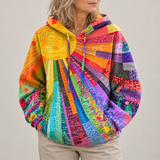 Nora | Wildflower Patchwork Hoodie