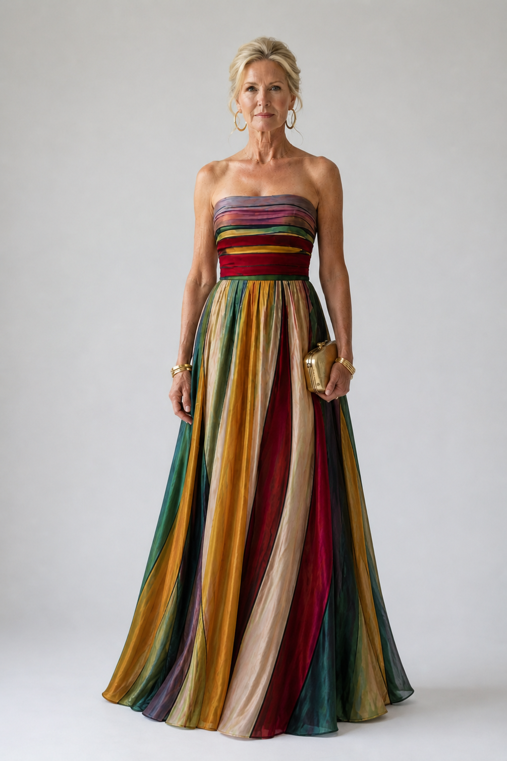 Beatrix | Effortless Strapless A Line Dress