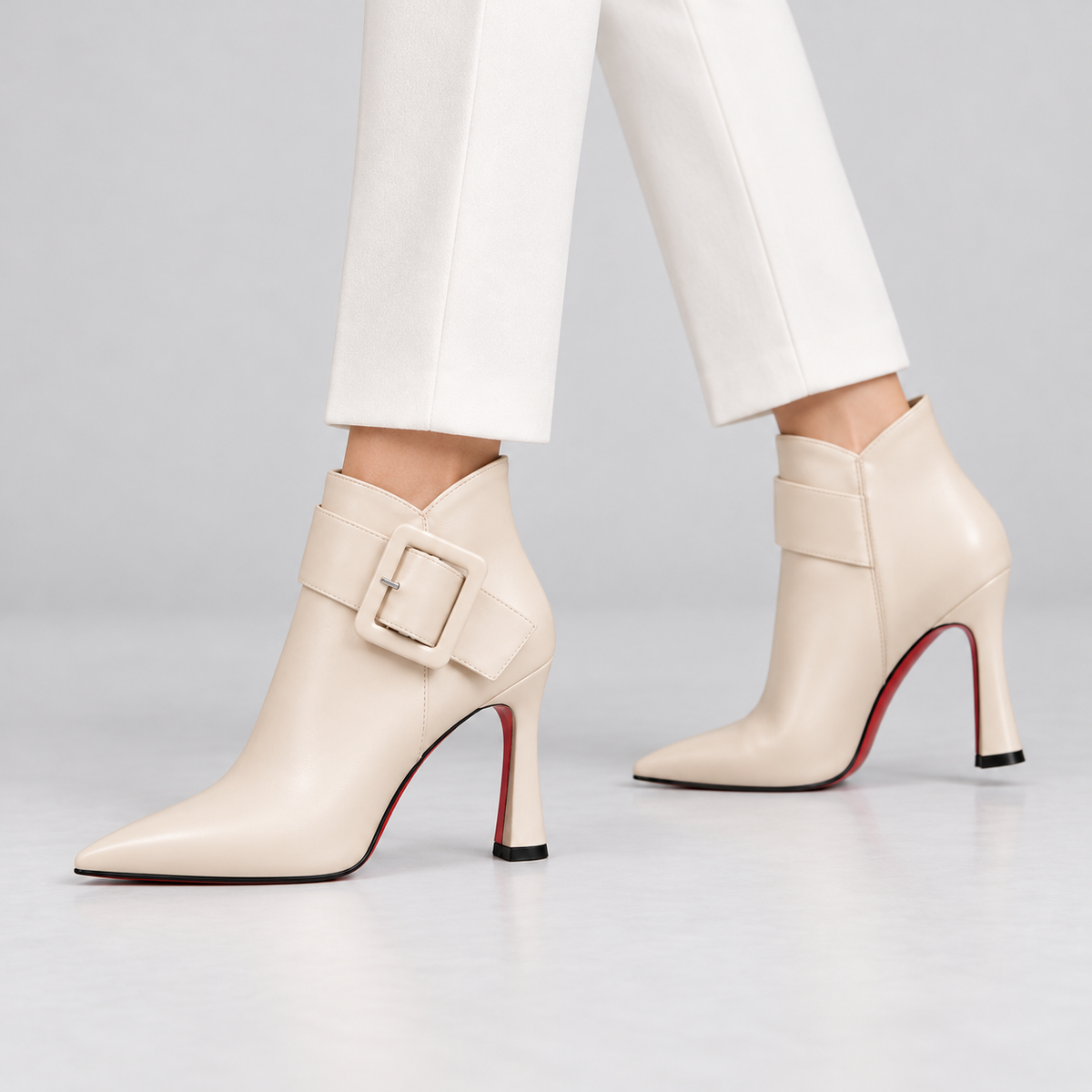 Raina | Buckle Ankle Boots