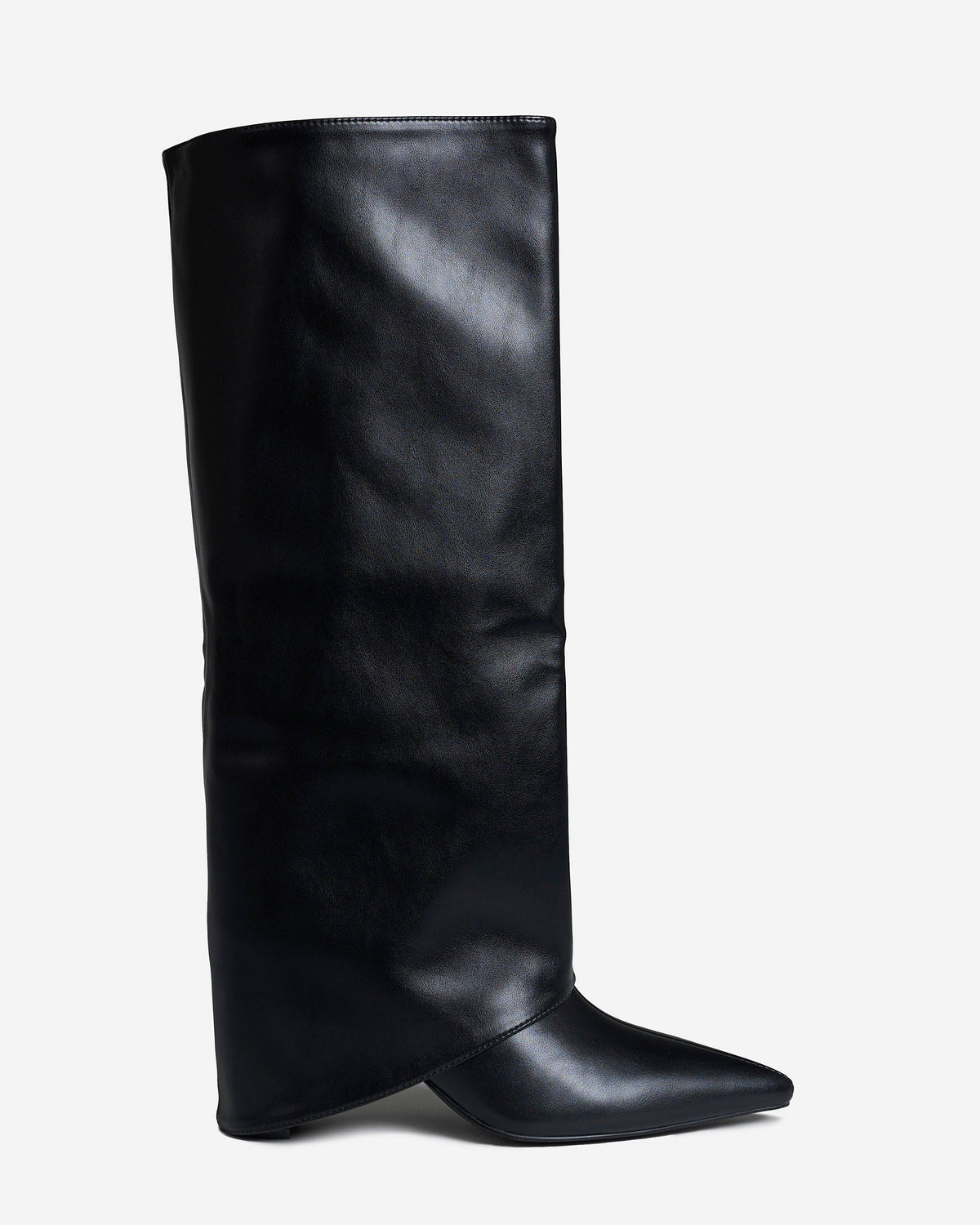2 in 1 Knee & Ankle Boots - Black