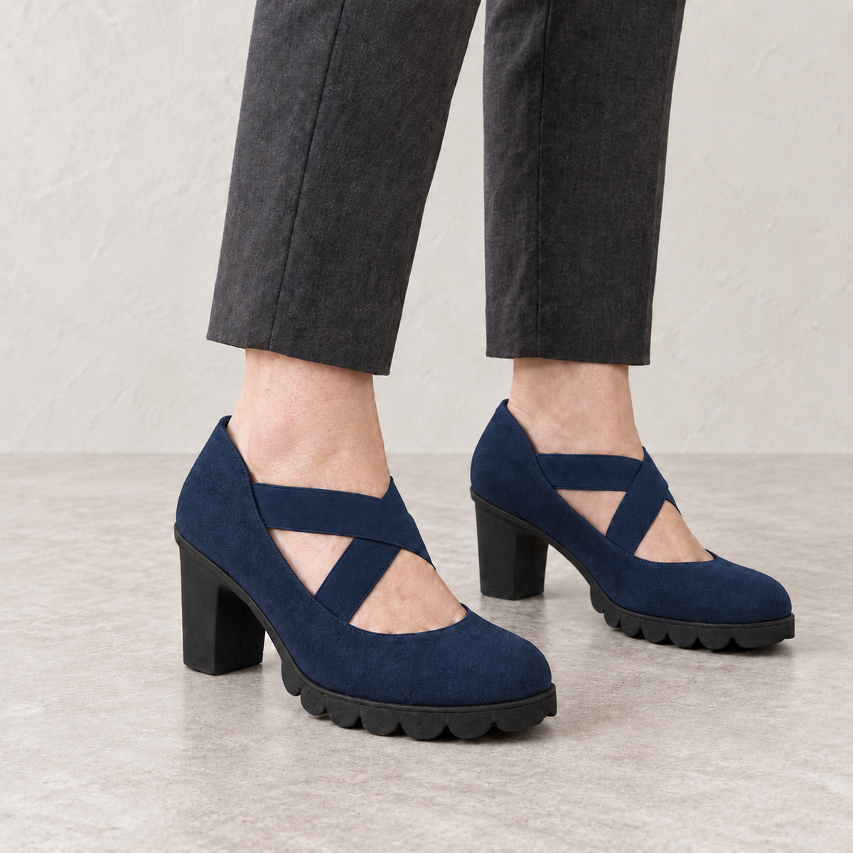 Janet | Cross-Strap Mary Jane Shoes