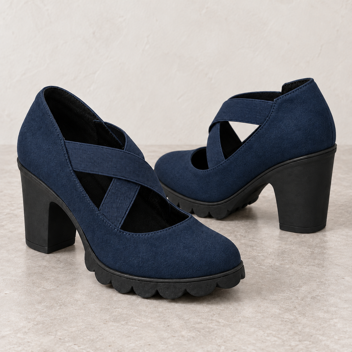 Janet | Cross-Strap Mary Jane Shoes
