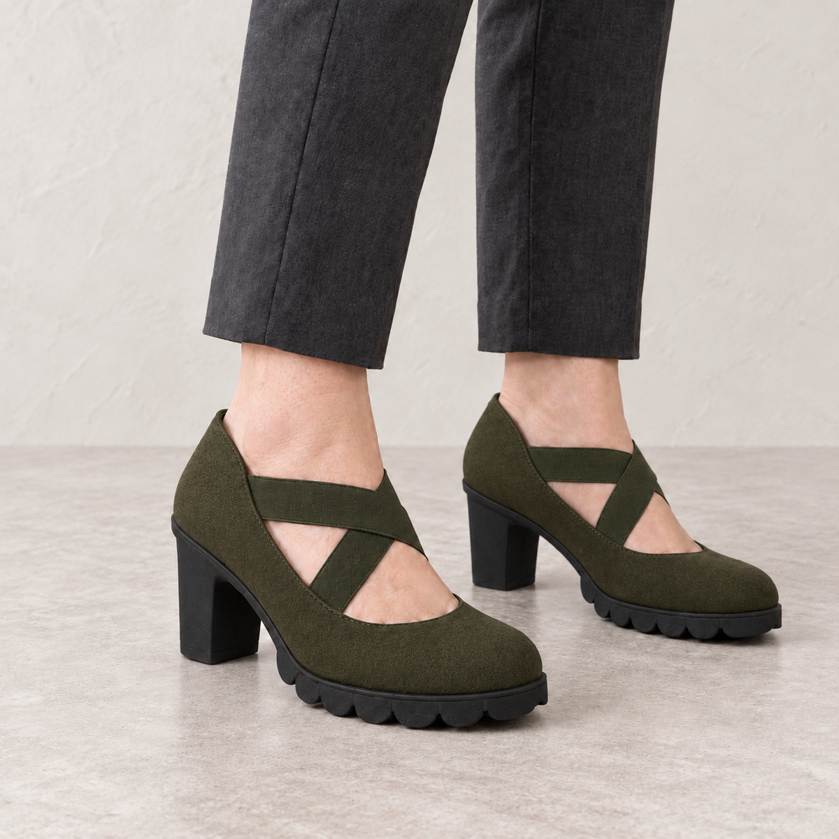 Janet | Cross-Strap Mary Jane Shoes