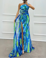 Hermione | Vibrant Draped Dress
