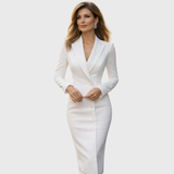 Luna - Formal Midi Dress
