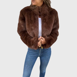 AMELINE | WOMEN’S TEDDY THERMAL FLEECE JACKET
