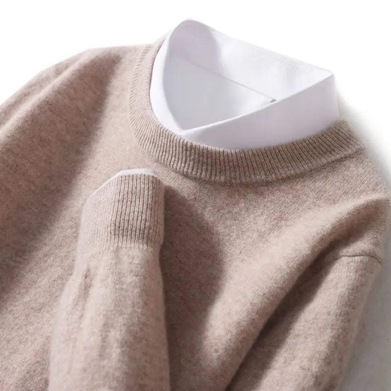 Linda | Australian Wool Crew Neck Sweater