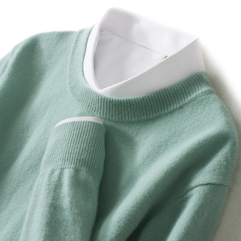 Linda | Australian Wool Crew Neck Sweater
