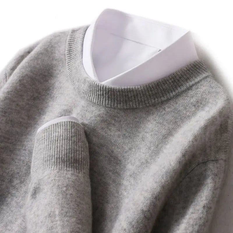 Linda | Australian Wool Crew Neck Sweater