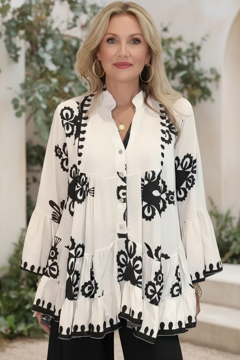 Jordana | Coastal Boho Top