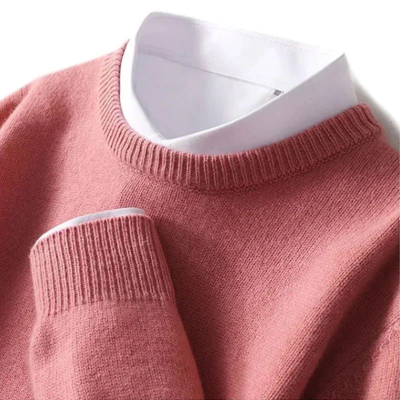 Linda | Australian Wool Crew Neck Sweater