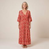 Zara - Casual Bohemian Midi Dress