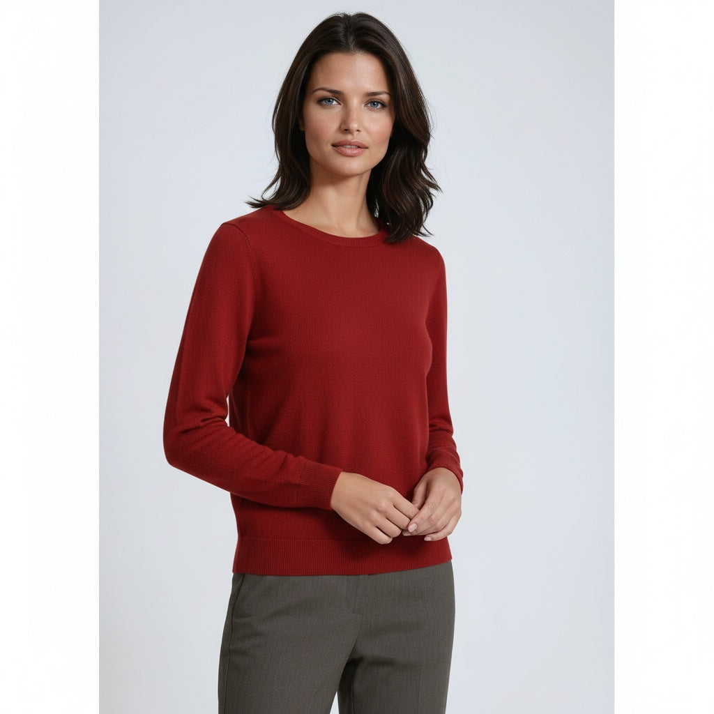 Ivy | Long Sleeves and Round Neckline