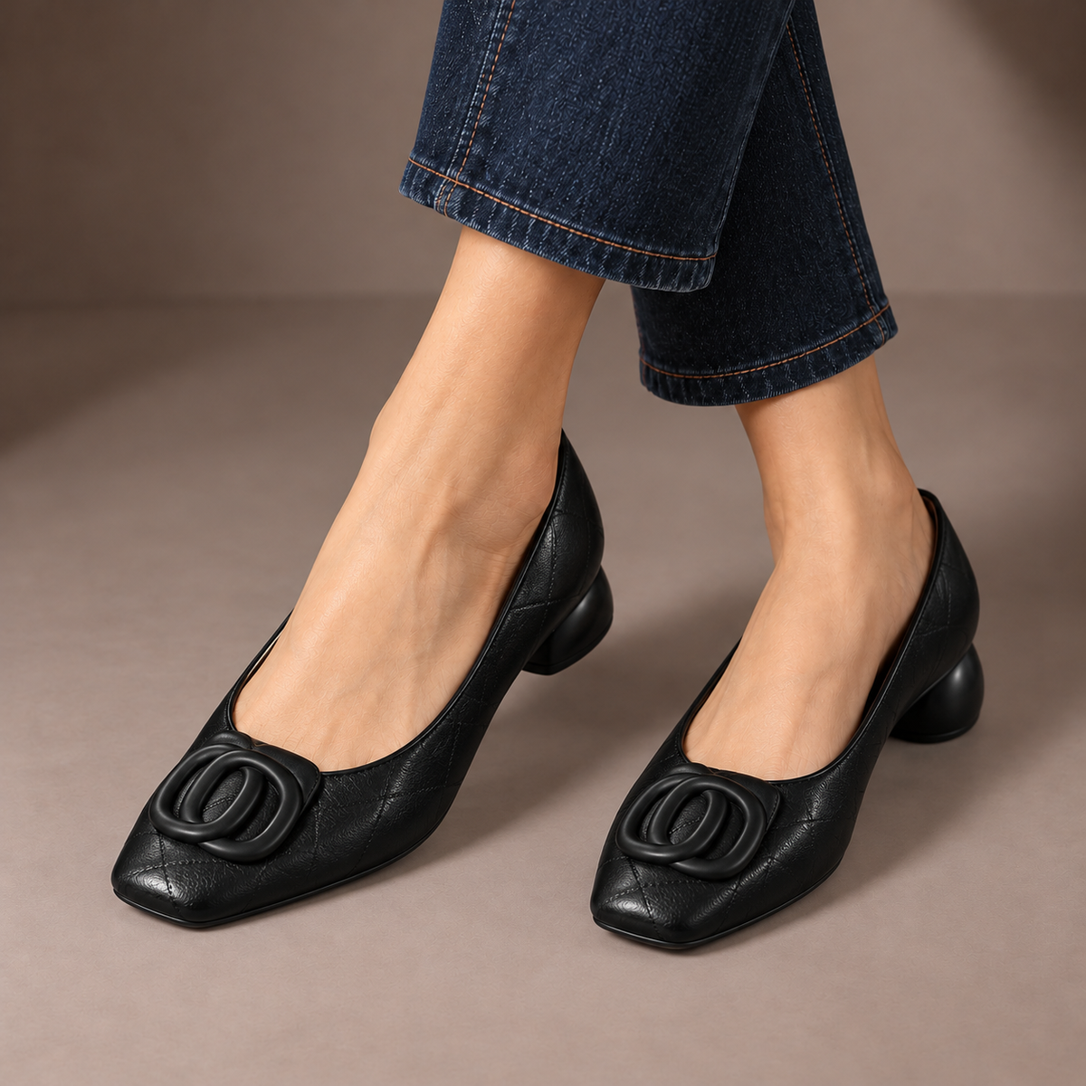 Diane | Opium Leather Flats
