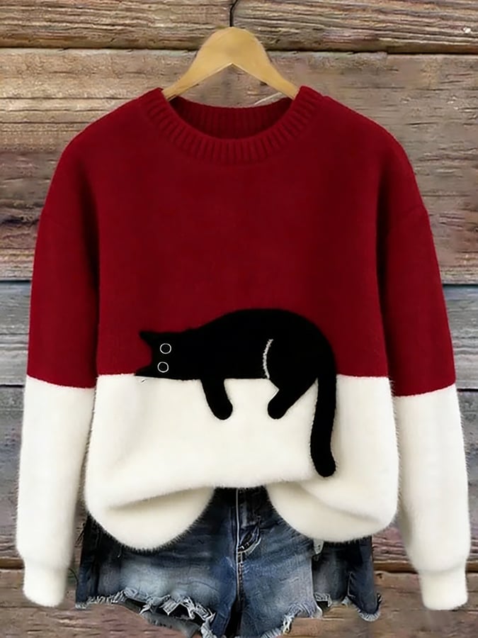 Margie | Cosy Cat Sweater