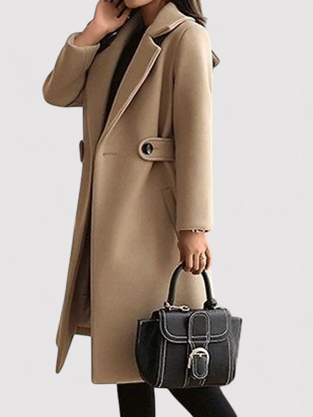 NOELLE | COAT WITH BELT