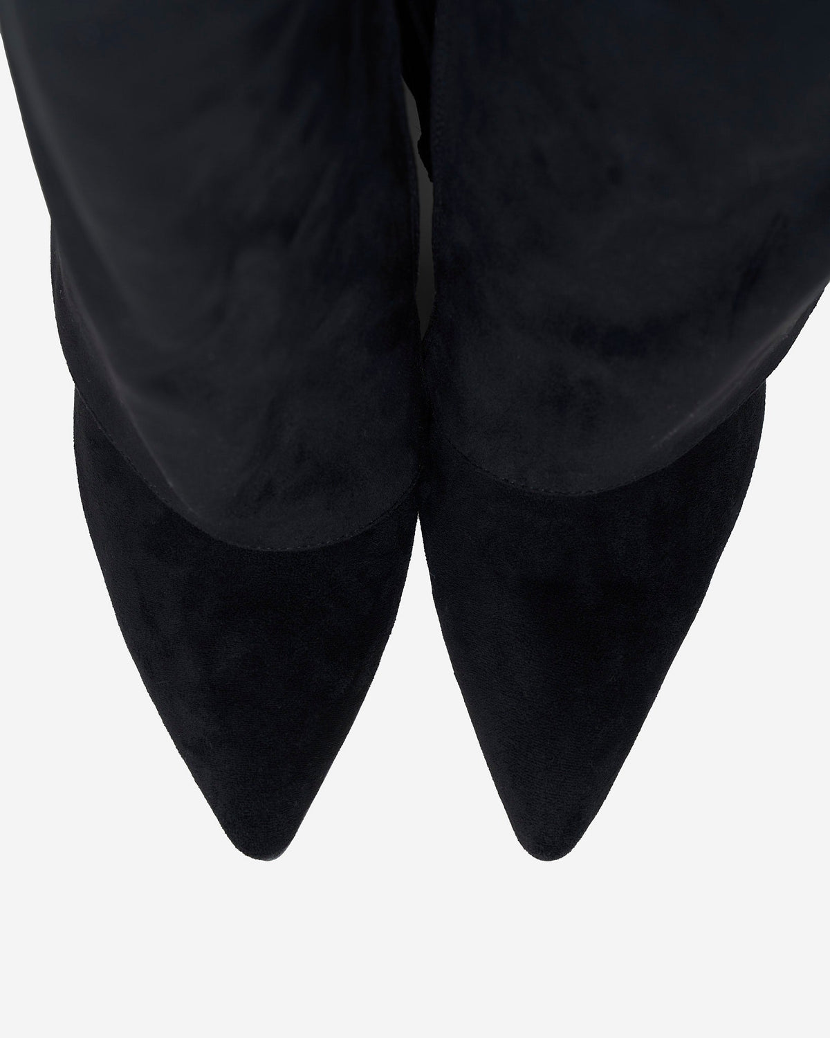 Lavista | Suede Knee High Boots - Black